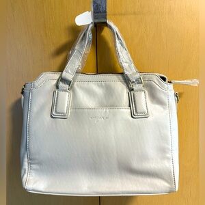 Vegan Leather Purse with Optional Crossbody Strap - NWT